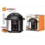 Sayonapps Digital Electric Pressure Cooker 6L - Black, Silver