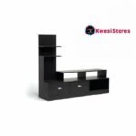Kwesi Stores Elegant Mini Shelf TV Stand - Black