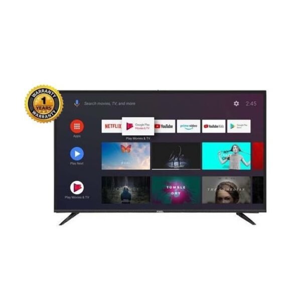 Pixel 32 Inch Android Smart HD Digital Satellite Receiver LED TV - Black