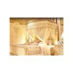 Extendable Pipe Mosquito Net 2 Stand - Cream 5by6, 6by6 - Image 2