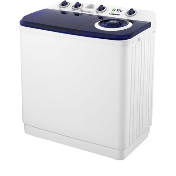 SPJ 7kg Twin Tub Washing Machine - White