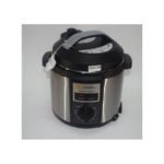 Sayonapps 6l Electric Pressure Cooker WithNon Stick Pot-Silver/Black