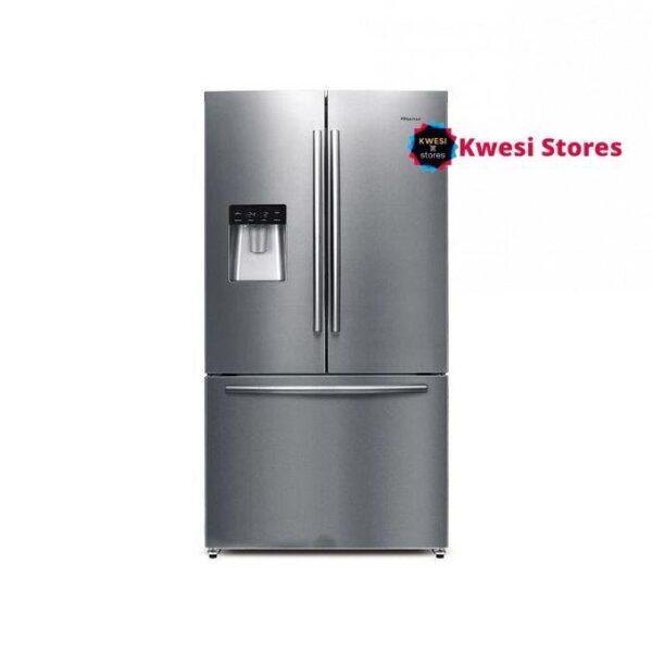 Hisense 697L American Fridge Freezer - S/Steel - Silver