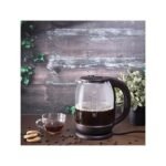 Geepas GK9901 1.7L Electric Glass Kettle - Black