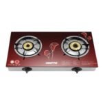 Geepas double gas stove glass GK5602N - Image 8