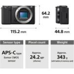 Sony Alpha ZV-E10L 24.2MP Mirrorless Camera with 16-50mm Lens, APS-C Sensor, 4K Recording, Advanced Autofocus - Black - Image 16