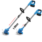 Rechargeable Battery Powered Home Grass Cutter ( 2 batteries attached) -multicolor - Image 2