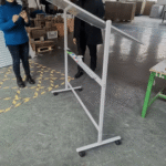 Erasable magnetic white board 120cm by 150cm with stand - Image 3