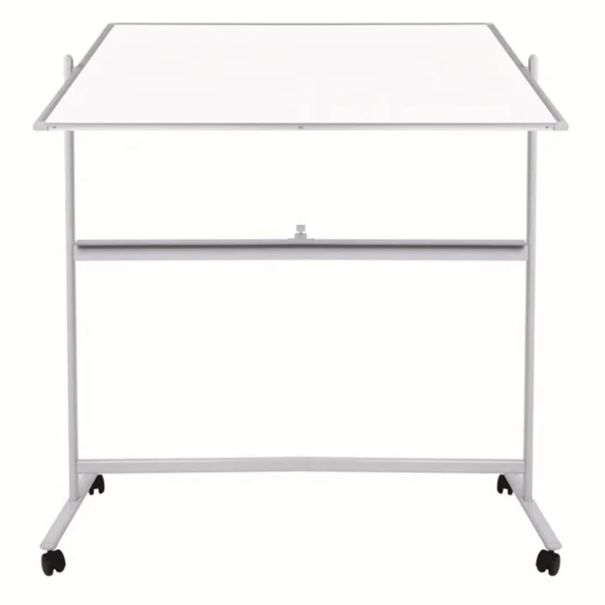 Erasable magnetic white board  120cm by 150cm with stand - Image 2