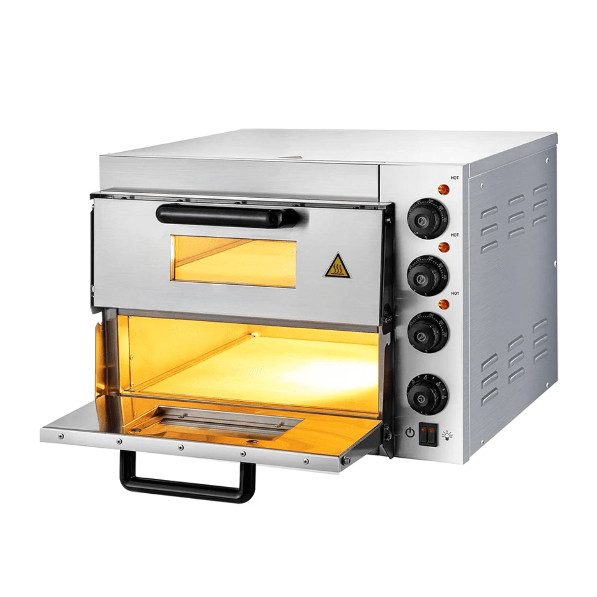 174916209780257053075639996960.png Double deck Commercial pizza oven 14 Inch pizza per deck - Image 1