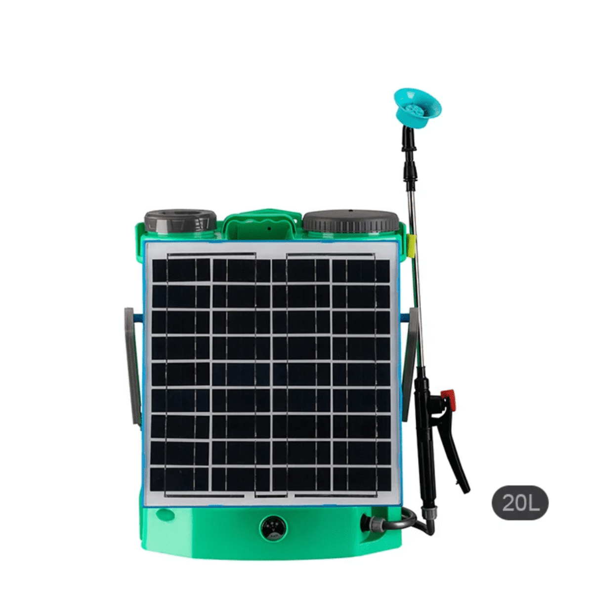 20L Solar Powered Knapsack Sprayer – Agricultural Electric Sprayer with Battery & Charger - Image 5