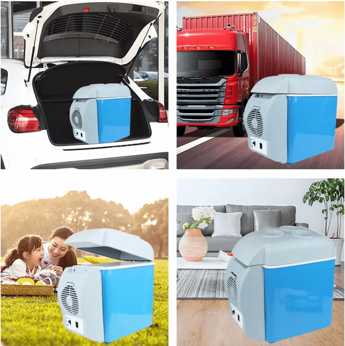 Portable car fridge 7.5l DC powered - Image 3