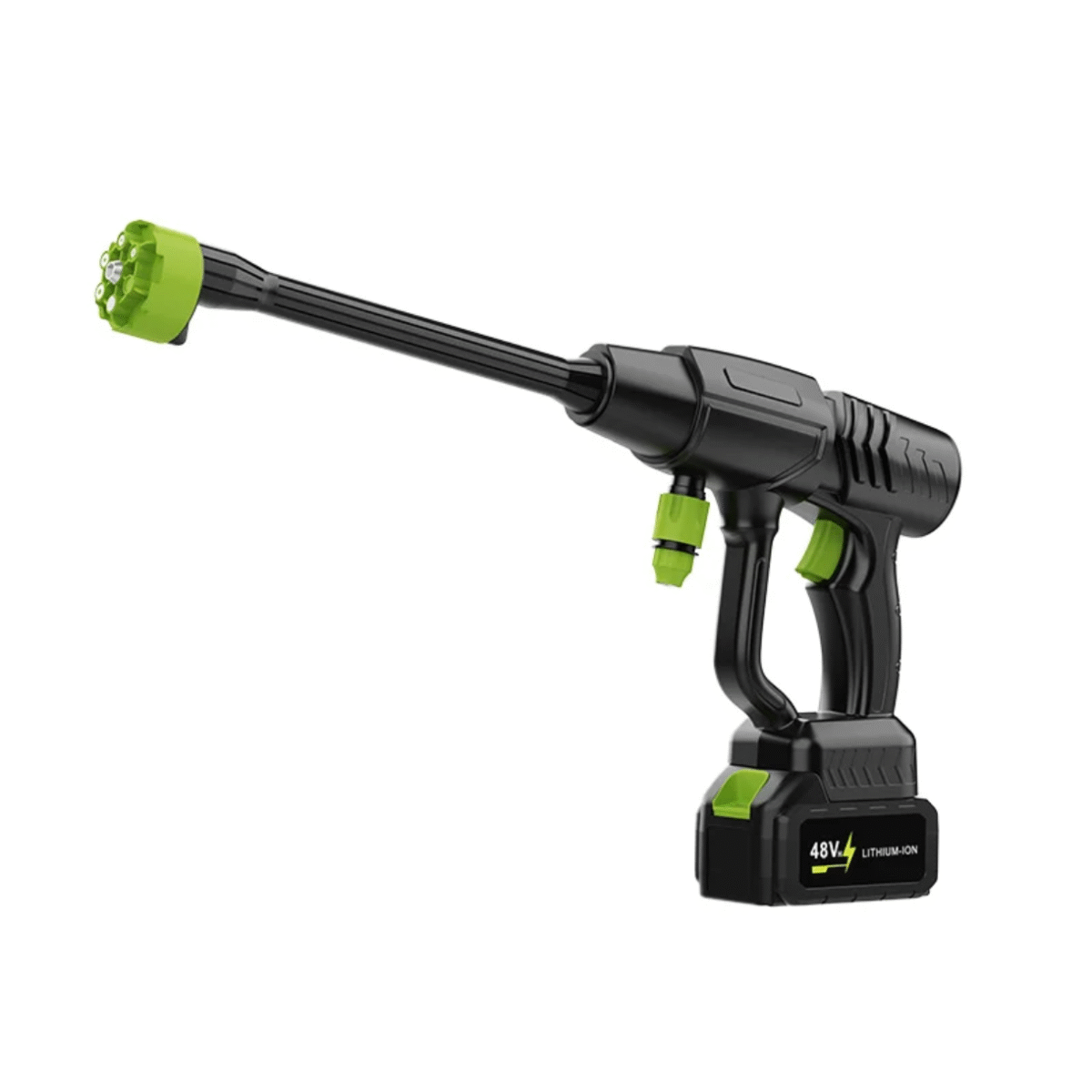 48V Cordless High-Pressure Washer – Dual Batteries & Accessories Kit - Image 3