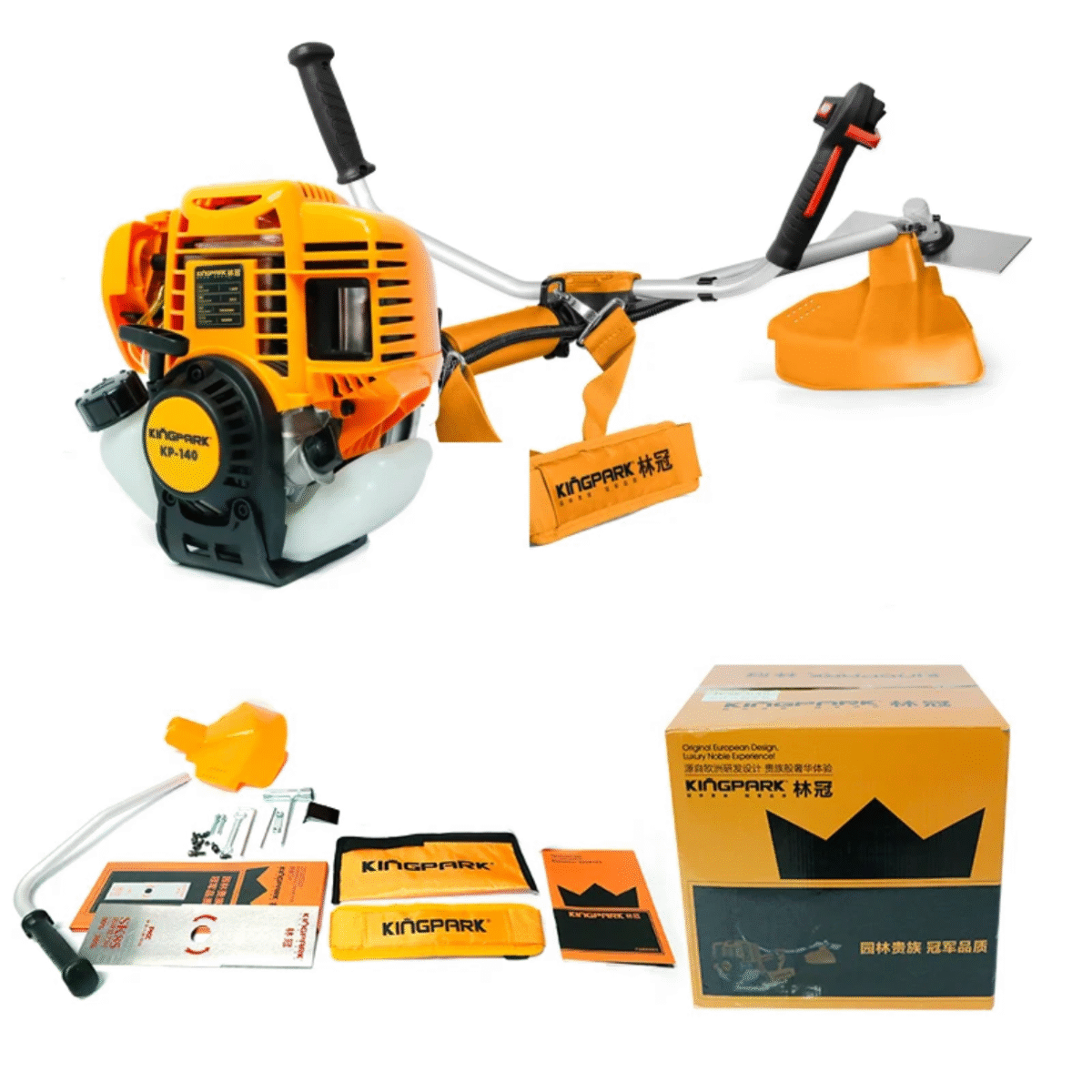 Kingpark GX35 Brush Cutter – 35.8cc 4-Stroke Petrol Grass Cutter - Image 2