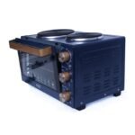 Pixel 26 Litres Oven With Two Hot Plate – Navy Blue