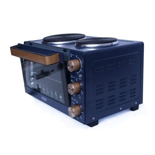 Pixel 26 Litres Oven With Two Hot Plate – Navy Blue