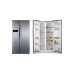 Hisense 700L Side by Side with Water & Ice Dispenser - Silver - Image 2