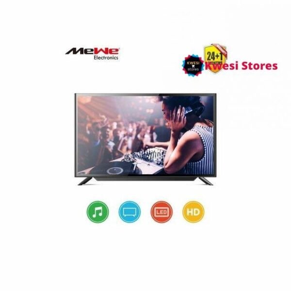 MeWe 32 Inch Android Smart LED MUSIC TV (free to air + woofer inbuilt)