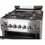 Blueflame D6031E ( 3 Gas Burners + 1 Electric Hot Plate) 60*60 - Silver - Image 4