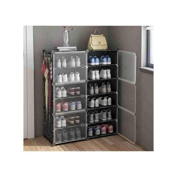 Plastic Strong Shoe Cabinet Or Rack Unique Strong With No dust And Space Saver