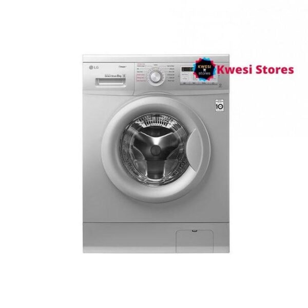 LG Washing Machine 8kgs, FH4G7TDY5 - Silver