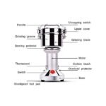 300g Electric Herb Grain Grinder Cereal Milling Flour Powder Machine,Silver. - Image 4