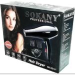 Sokany Hand Hair Dryer - Black - Image 3