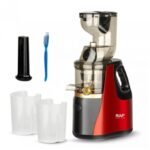 RAF Slow Juicer & Juice Extractor 150W R.2831 - Red - Image 3