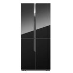 Hisense 561L 4 Door Glass Finish Refrigerator - Black - Image 4
