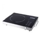 Winningstar Induction Cooker Ceramic Heater Hotplate with Aluminum Alloy Colour-Black