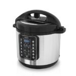Saachi 14 In 1 Multi Function 6L Electric Pressure Cooker - Silver, Black