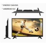 SPJ 32 Inch Android Smart HD Digital Satellite Receiver LED TV - Black - Image 2