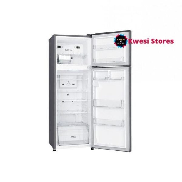 LG C362RLBN 310 Liters -10.95 qft Double Door Fridge - Shiny Silver