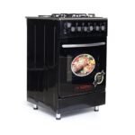 Sano 55X55 3 Gas 1 Electric Cooker With Rotisserie - Black