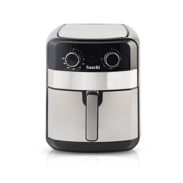 Saachi 5 Liters Airfryer With Unique Air Technology-Black/Silver