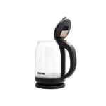 Geepas 1.8L Electric Kettle With Glass Body & Boil Dry Protection - Silver - Image 3