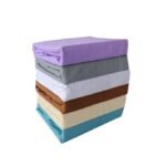 Fitted Bedsheets with 2 Pillowcases- Blue - Image 2