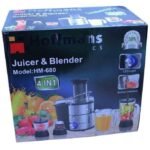 Hoffmans 4 ln1 Electric Juice Extractor 1.5L- Silver - Image 2