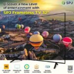 SPJ 32 Inch Frameless Satellite ( With Free To Air Channels ) Digital Led TV - Black - Image 2