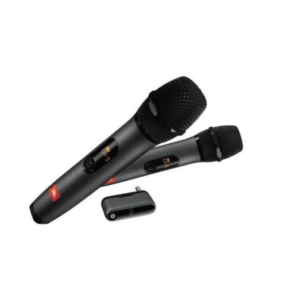 Jbl Wireless Two Microphone System With Dual-Channel Black