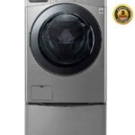 LG F0L2CRV2T2 18/10Kg Washer and Dryer - Silver - Image 2
