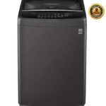 LG T1366NEHV2 13KG Top Loader Washer - Black - Image 2