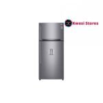 LG 471 Liters GL-F652HLHU Top Freezer Double Door Refrigerator - Silver - Image 4