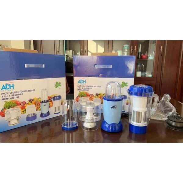 ADH 4 in 1 Multi-purpose Food Processor Blender - White