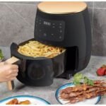 silver crest Automatic Digital Air Fryer 6 Litres - Black - Image 3