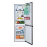 Hisense 341 liters, Double Combo Bottom Freezer Refrigerator With Dispenser - Stainless Look - Image 2