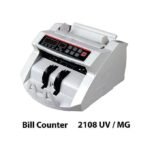New 2023 Money Cash Counting Bill Counter Bank Counterfeit Detector UV & Mg Machine-Black/white - Image 3