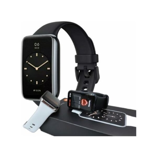 XIAOMI Band 7 Pro Smartwatch GPS Health Fitness Tracker AMOLED Screen - Black | Best Fitness Tracker with GPS & AMOLED Screen