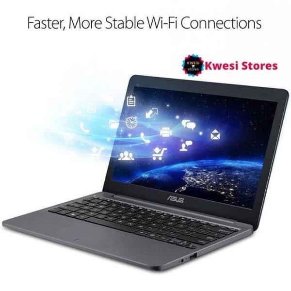 Asus VivoBook 11.6? Intel Celeron Dual Core, 4GB RAM, 64GB HDD Win 10 - Grey