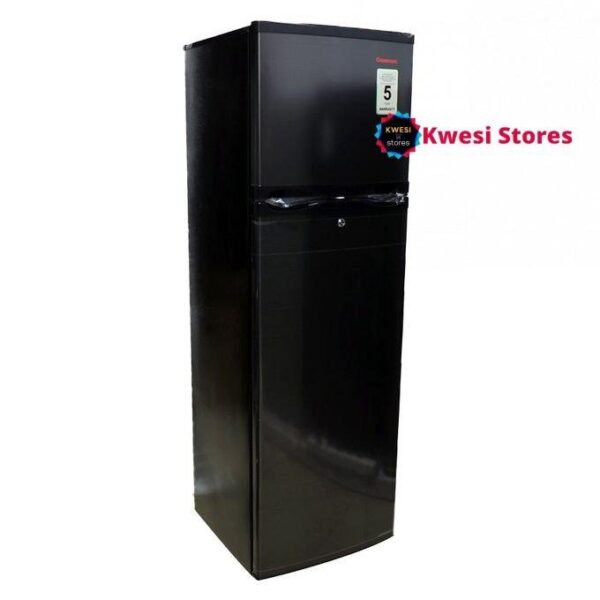 Chiq / Changhong CD260s Liters Double Door Fridge, 260 liters - Black